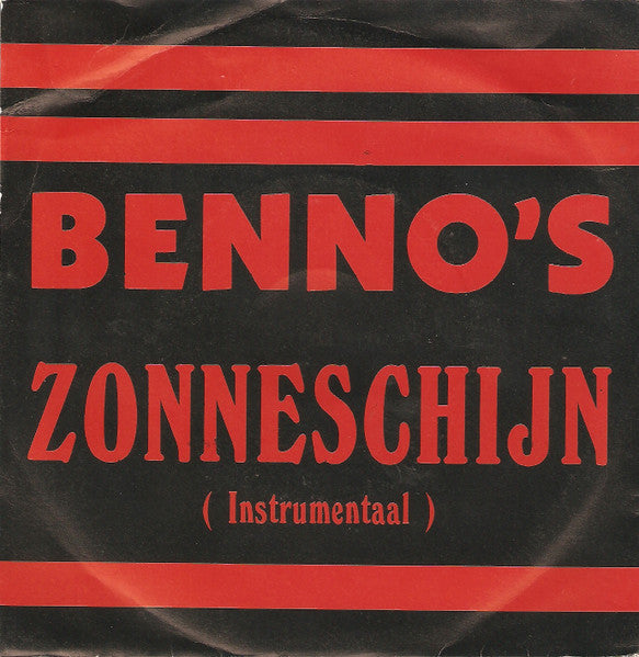 Benno, Benno's - Jij Alleen 34393 Vinyl Singles Goede Staat