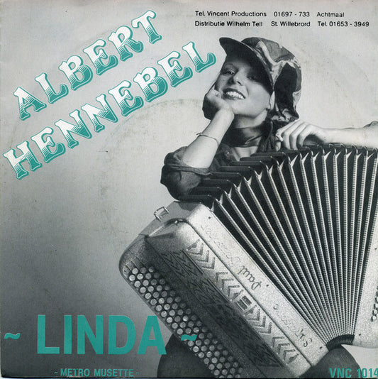 Albert Hennebel - Linda 25069 Vinyl Singles Goede Staat