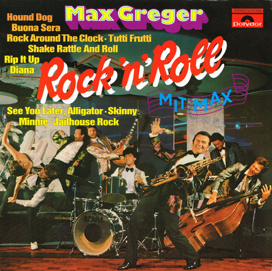 Max Greger - Rock 'N' Roll Mit Max (LP) 41072 Vinyl LP Goede Staat