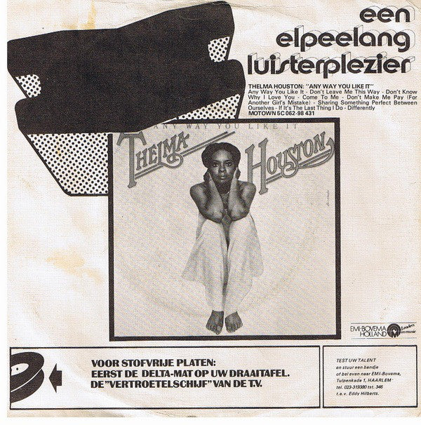 Thelma Houston - Don't Leave Me This Way 30394 35052 Vinyl Singles Goede Staat