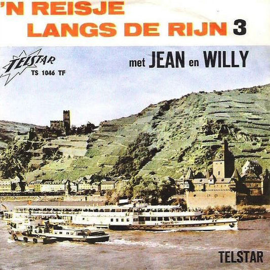 Jean En Willy - 'n Reisje Langs De Rijn 3 18773 Vinyl Singles Goede Staat