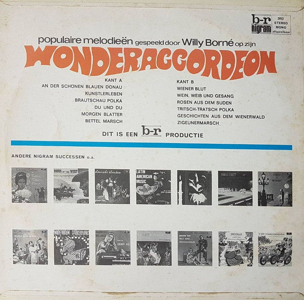 Willy Borne Op Zijn Wonderaccordeon - Populaire Melodien (LP) 46111 Vinyl LP Goede Staat