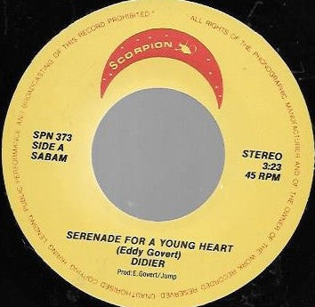 Didier - Serenade For A Young Heart 18391 Vinyl Singles Goede Staat