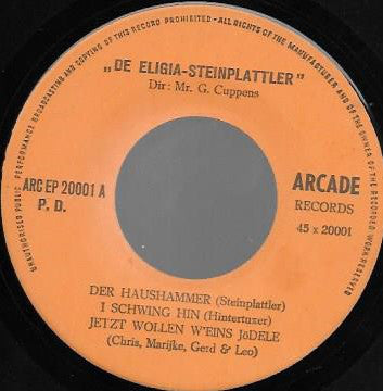 Eligia-Steinplattler - Zing En Dans Met De 12872 Vinyl Singles Goede Staat