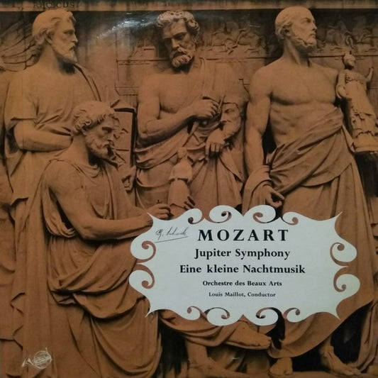 Wolfgang Amadeus Mozart, L' Orchestre Des Beaux Arts - Jupiter Symphony (LP) 49717 Vinyl LP Goede Staat