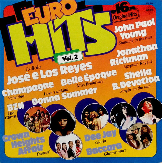 Various - Eurohits Vol. 2 (LP) Vinyl LP Goede Staat