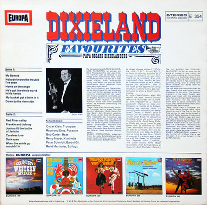 Papa Oscars Dixielanders - Dixieland Favourites (LP) 40216 Vinyl LP Goede Staat