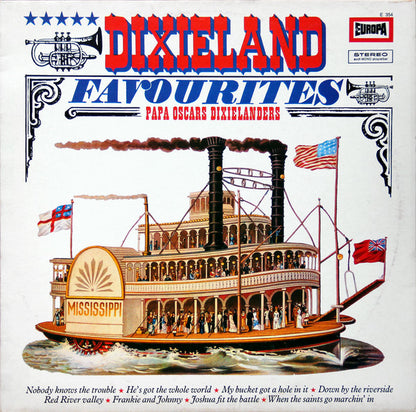 Papa Oscars Dixielanders - Dixieland Favourites (LP) 40216 Vinyl LP Goede Staat