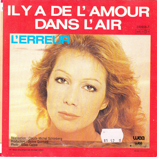 Bruna Giraldi - Il Y A De L'amour Dans L'air 29825 Vinyl Singles Goede Staat