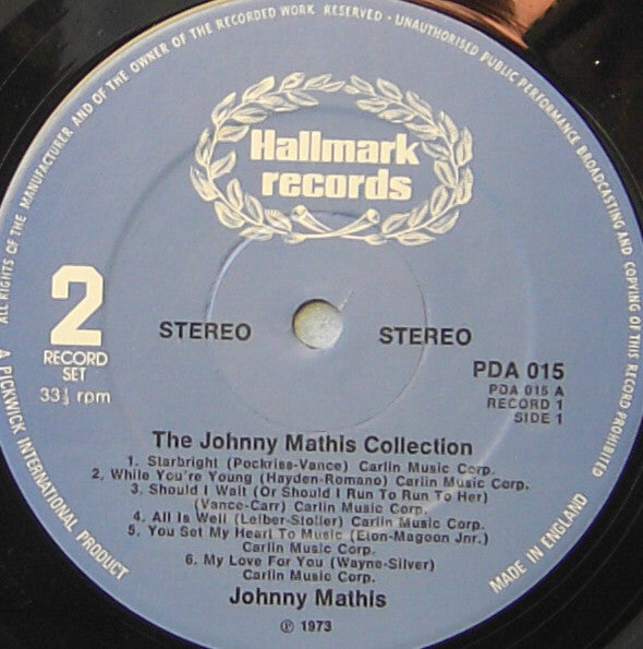 Johnny Mathis - The Johnny Mathis Collection (LP) 49385 Vinyl LP Goede Staat