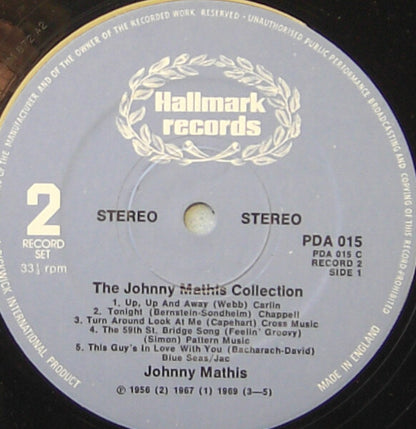 Johnny Mathis - The Johnny Mathis Collection (LP) 49385 Vinyl LP Goede Staat