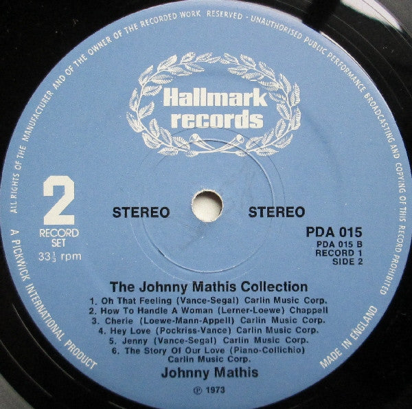 Johnny Mathis - The Johnny Mathis Collection (LP) 49385 Vinyl LP Goede Staat