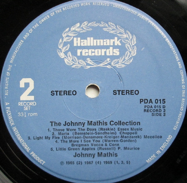 Johnny Mathis - The Johnny Mathis Collection (LP) 49385 Vinyl LP Goede Staat