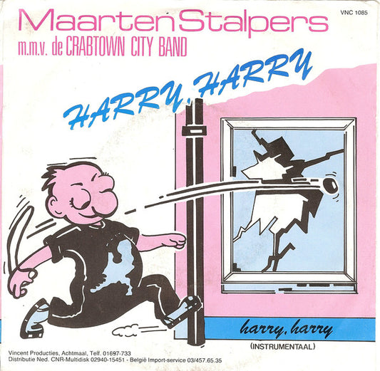 Maarten Stalpers - Harry Harry 11786 Vinyl Singles Goede Staat