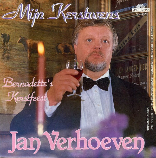 Jan Verhoeven - Mijn Kerstwens 07189 04277 Vinyl Singles Goede Staat