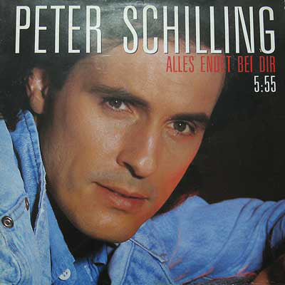 Peter Schilling - Alles Endet Bei Dir 20445 Vinyl Singles Goede Staat