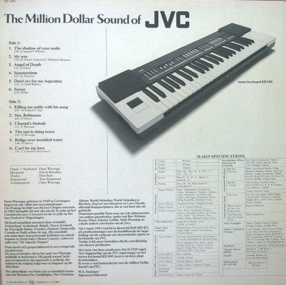 Frans Wieringa – The Million Dollar Sound Of Jvc (LP) 45387 Vinyl LP Goede Staat