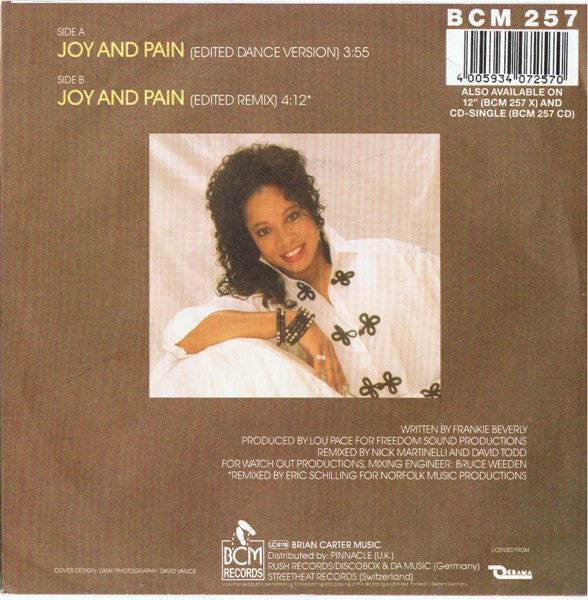 Donna Allen - Joy And Pain 37756 Vinyl Singles Goede Staat