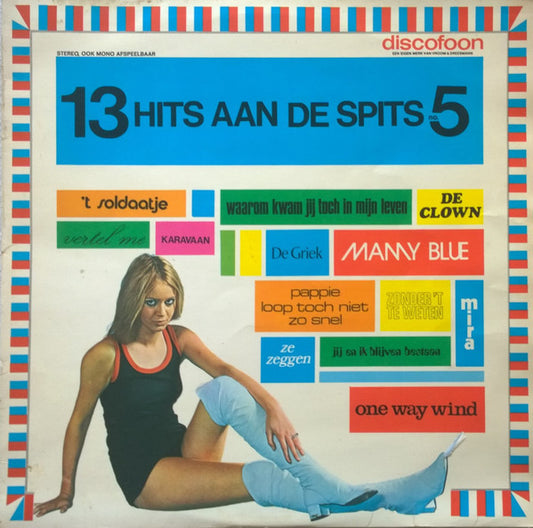 Various - 13 Hits Aan De Spits No. 5 (LP) 41592 Vinyl LP Goede Staat