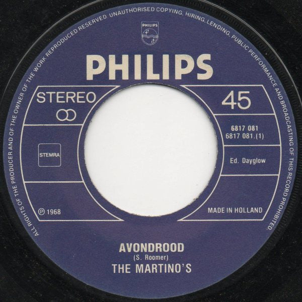 Martino's - Avondrood 15122 Vinyl Singles Goede Staat