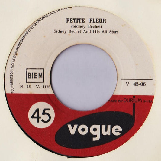 Sidney Bechet And His All Stars - Petite Fleur 14449 Vinyl Singles Goede Staat