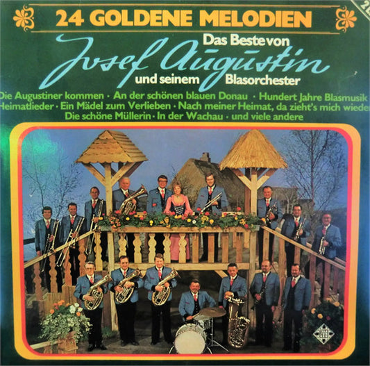 Josef Augystin 24 Goldene Melodien (LP) 44327 Vinyl LP Goede Staat