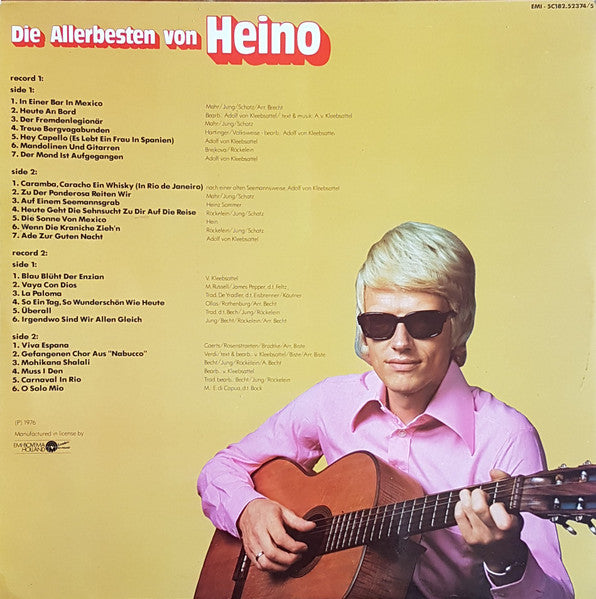 Heino - Die Allerbesten Von Heino (LP) 48621 Vinyl LP Goede Staat