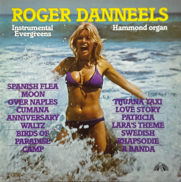 Roger Danneels - Instrumental Evergreens - Hammond Organ (LP) 42536 Vinyl LP Goede Staat