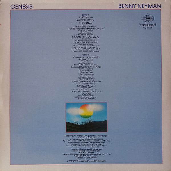 Benny Neyman - Genesis (LP) Vinyl LP Goede Staat