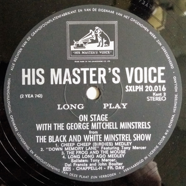 George Mitchell Minstrels - On Stage With The George Mitchell Minstrels (LP) 41214 Vinyl LP Goede Staat