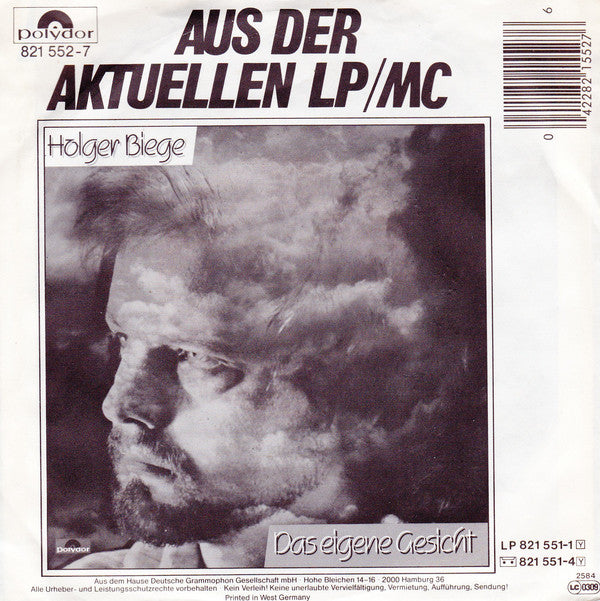 Holger Biege - Schuld Sind Die Anderen 20457 Vinyl Singles Goede Staat