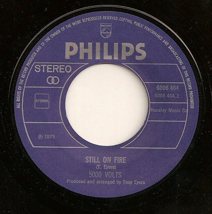 5000 Volts - I'm On Fire 14647 Vinyl Singles Goede Staat