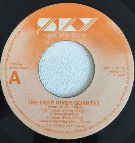 Deep River Quartet - Swing Is The Thing 32624 Vinyl Singles Goede Staat