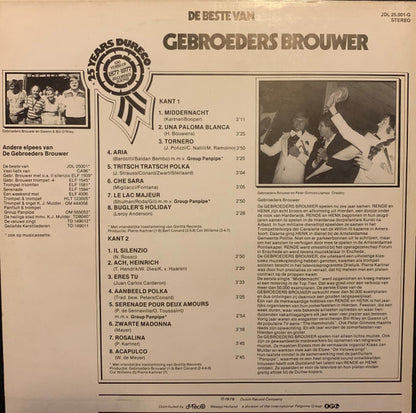 Gebroeders Brouwer - De Beste van Gebroeders Brouwer (LP) 46626 Vinyl LP Goede Staat