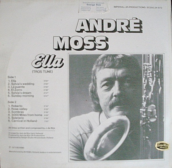 André Moss - Ella (LP) 40356 Vinyl LP Goede Staat