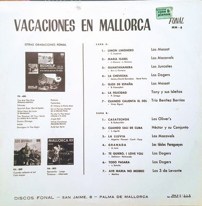 Various - Vacaciones En Mallorca (LP) 44940 Vinyl LP Goede Staat