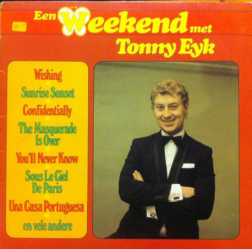 Tonny Eyk - Een Weekend Met Tonny Eyk (LP) 44339 Vinyl LP Goede Staat