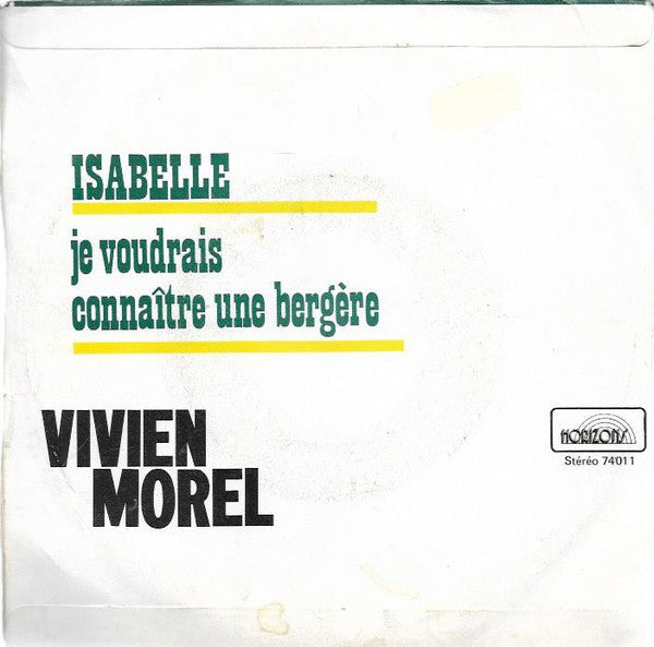 Vivien Morel ‎- Isabelle 11097 Vinyl Singles Goede Staat