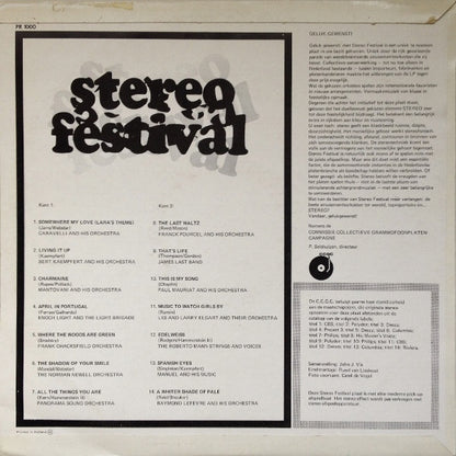 Various - Stereo Festival (LP) Vinyl LP Goede Staat