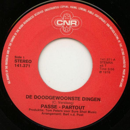 Passe-Partout - De Doodgewoonste Dingen 13636 Vinyl Singles Goede Staat