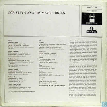 Cor Steyn - Cor Steyn (LP) 41718 Vinyl LP Goede Staat