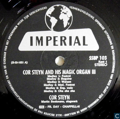 Cor Steyn - Cor Steyn (LP) 41718 Vinyl LP Goede Staat