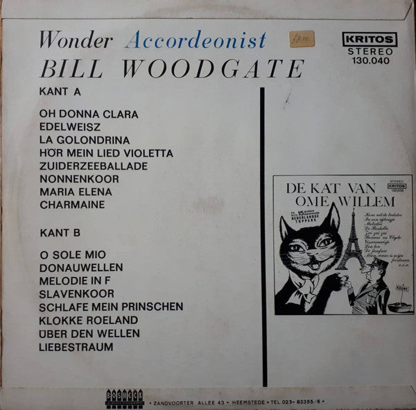 Bill Woodgate - Wonder Accodeonist (LP) 45344 Vinyl LP Goede Staat