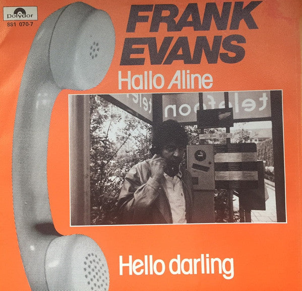 Frank Evans - Hallo Aline 16367 Vinyl Singles Goede Staat