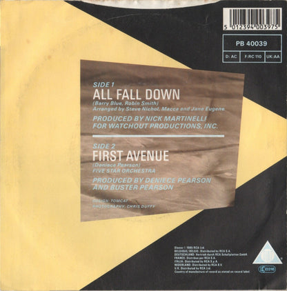 Five Star - All Fall Down 26705 Vinyl Singles Goede Staat