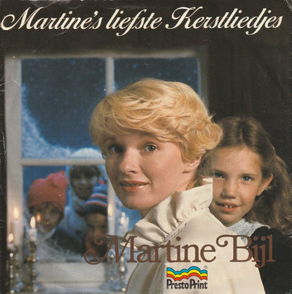 Martine Bijl - Martine's Liefste Kerstliedjes 01157 Vinyl Singles Goede Staat