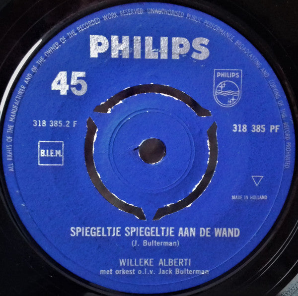 Willeke Alberti - Tom Pillibi 23084 Vinyl Singles Goede Staat