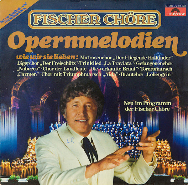 Fischer Chöre - Opernmelodien (LP) 44297 Vinyl LP Goede Staat