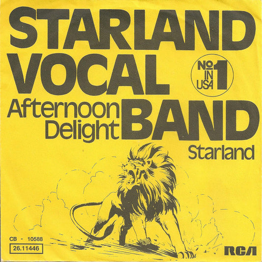 Starland Vocal Band - Afternoon Delight 09043 Vinyl Singles Goede Staat