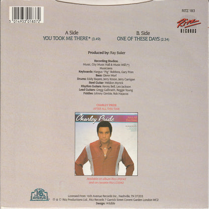 Charley Pride - You Took Me There 22910 Vinyl Singles Goede Staat